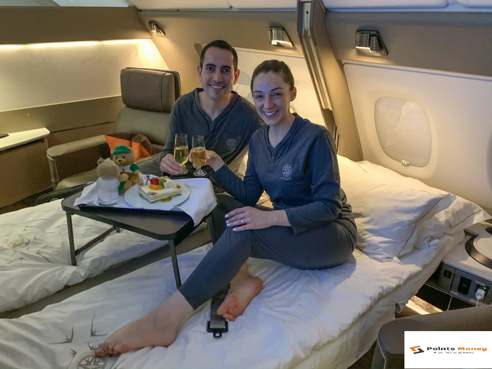 luxury and comfort while flying