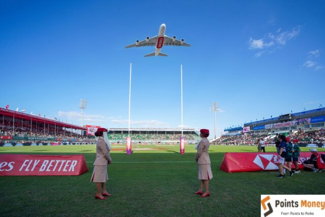 Celebrating the 53rd UAE National Day at Emirates Dubai 7s A Sky-High A380 Flypast