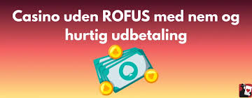 Sider uden ROFUS Din Guide til Online Casinoer
